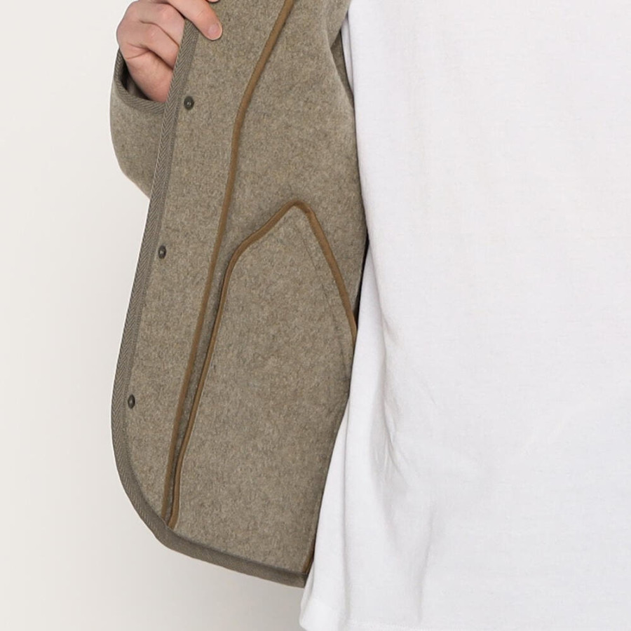 단톤 울 라이트 파일 스탠드카라 자켓 3컬러 DT-A0715 WLP DNB252M101-0020