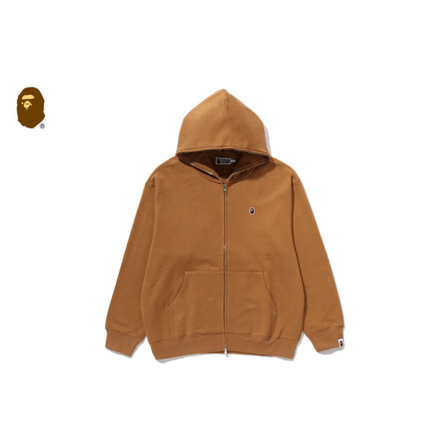 베이프 후드집업 원포인트 풀집 5컬러 1L80115311