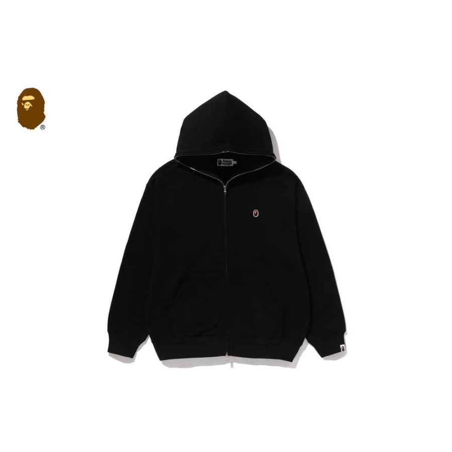 베이프 후드집업 원포인트 풀집 5컬러 1L80115311