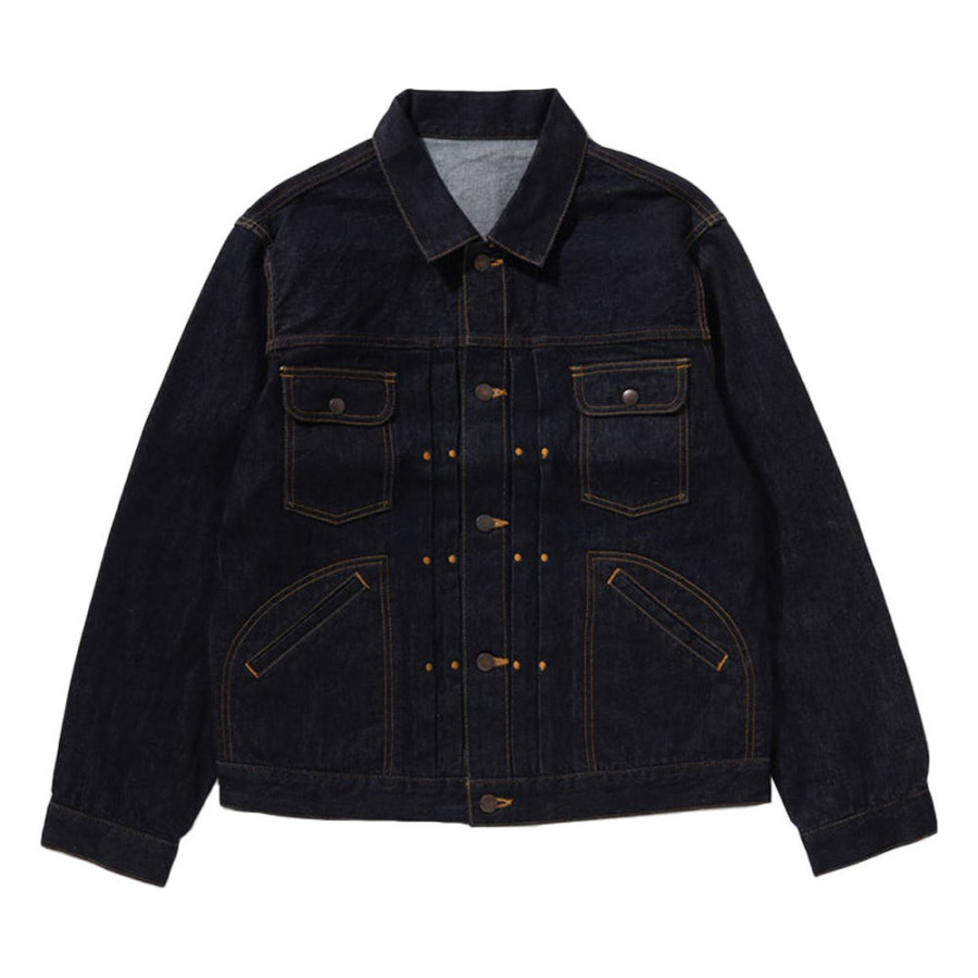 베이프 챔피언 데님 자켓 인디고 1L70140010