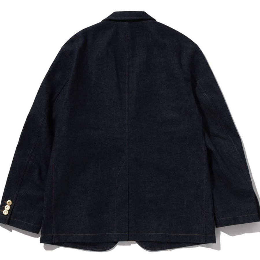 베이프 데님 캐주얼 자켓 인디고 7L70142304