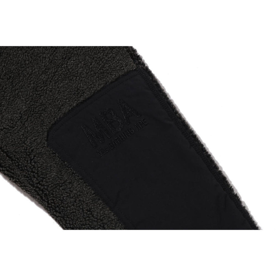 베이프 셰르파 플리스 자켓 블랙 7L70140314