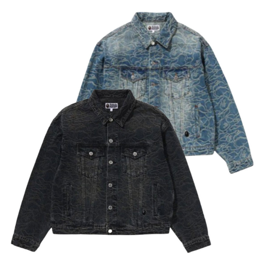 베이프 라인 카모 자카트 13OZ 데님 자켓 2컬러 1L30140310