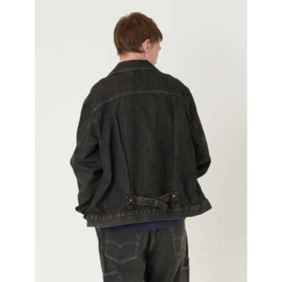 리바이스 타입 I 트러커 데님 자켓 블랙 STONEWASH A31740000-004-y HA7346