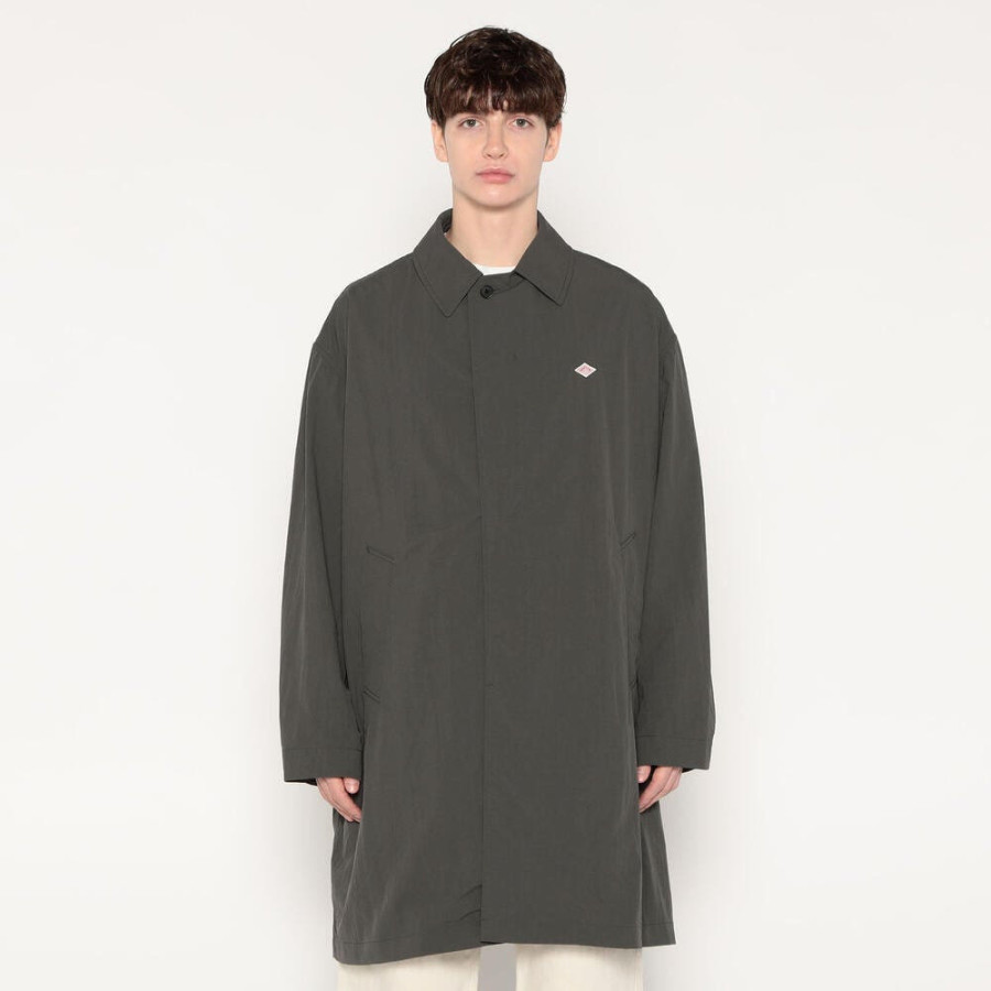 단톤 나일론 TUSSER 발 카라 코트 3컬러 DT-A0656 TNY DNB251M101-0011