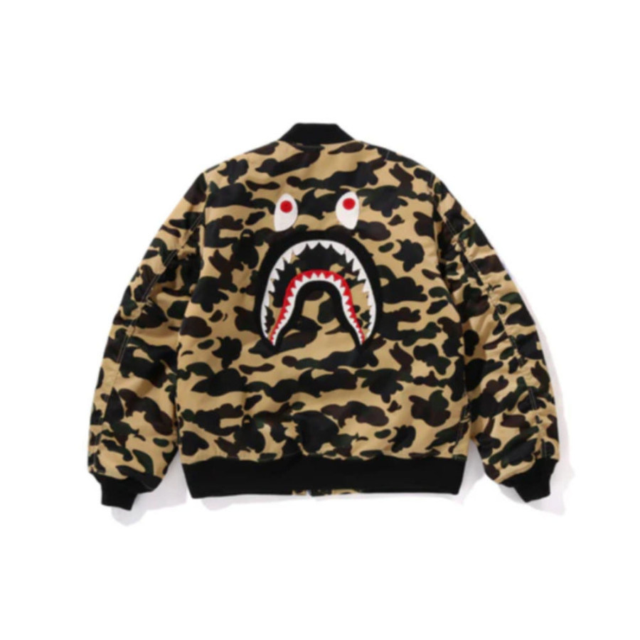 베이프 1ST 카모 샤크 MA-1 자켓 2컬러 1L30141003
