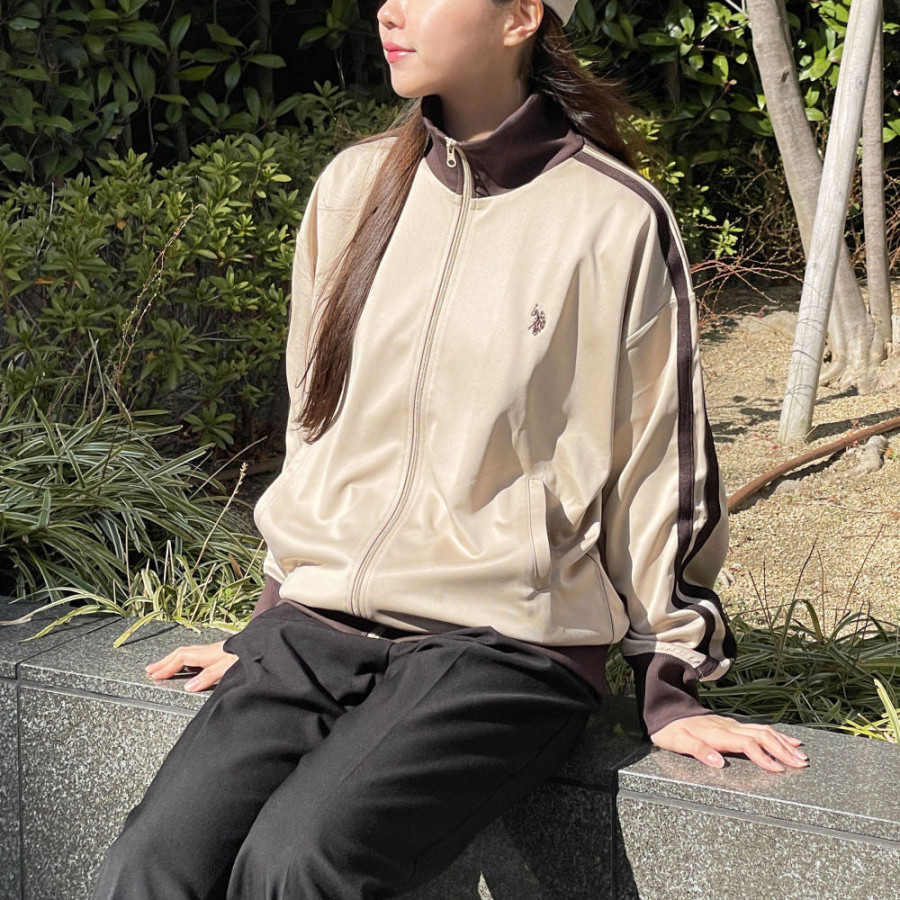 U.S. POLO ASSN. 유에스폴로에센 별주 라인 트랙 자켓 저지 4컬러 81005962 MC24SP01-L0001