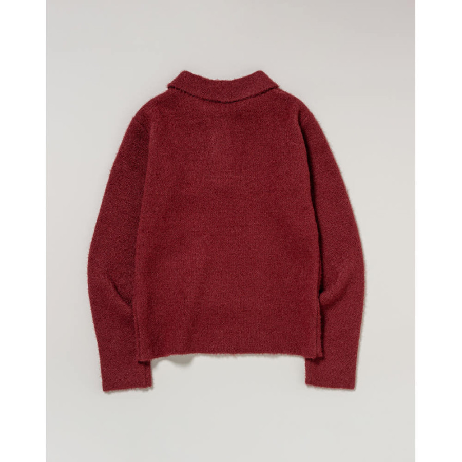 U.S. POLO ASSN. 유에스폴로에센 샤기 니트 폴로 더블 호스맨 자수 5컬러 PLL53401