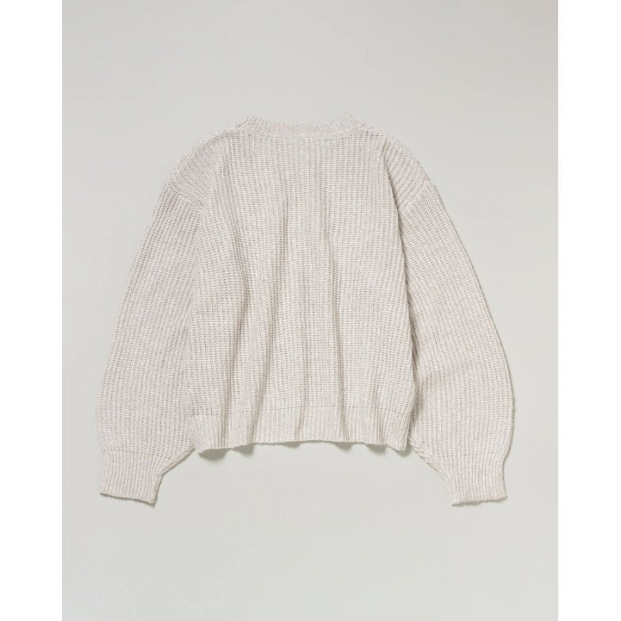 U.S. POLO ASSN. 유에스폴로에센 라메크루 니트 풀오버 더블 호스맨 자수 3컬러 PLL53403