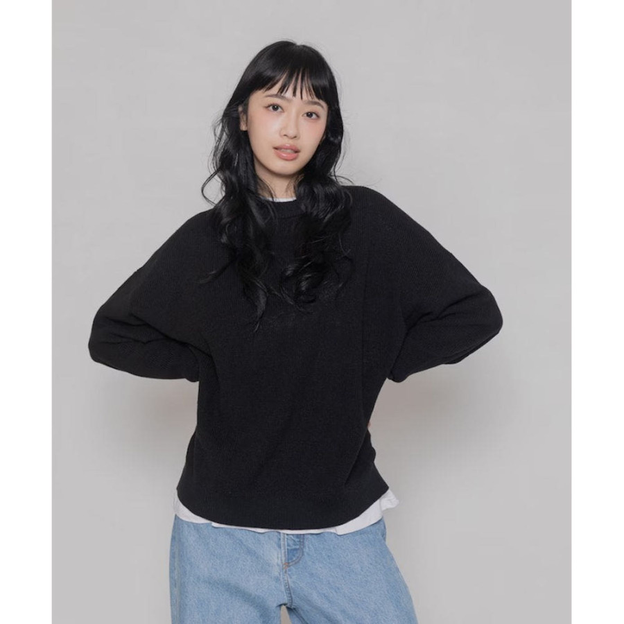 프릭스스토어 X 로손 릴렉스 핏 이지 워쉬 니트 2컬러 1230403600002