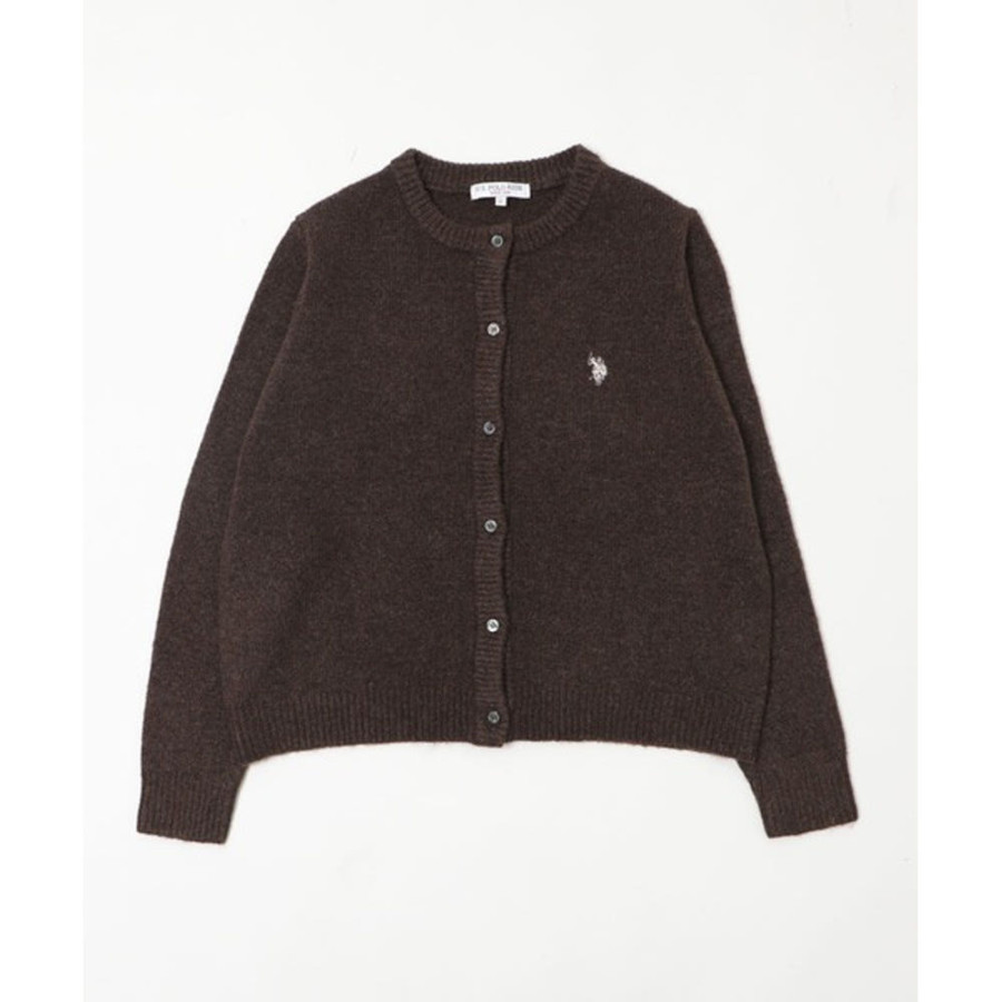 U.S. POLO ASSN. 유에스폴로에센 극세 기모 가디건 4컬러 MC25AU09-L0009