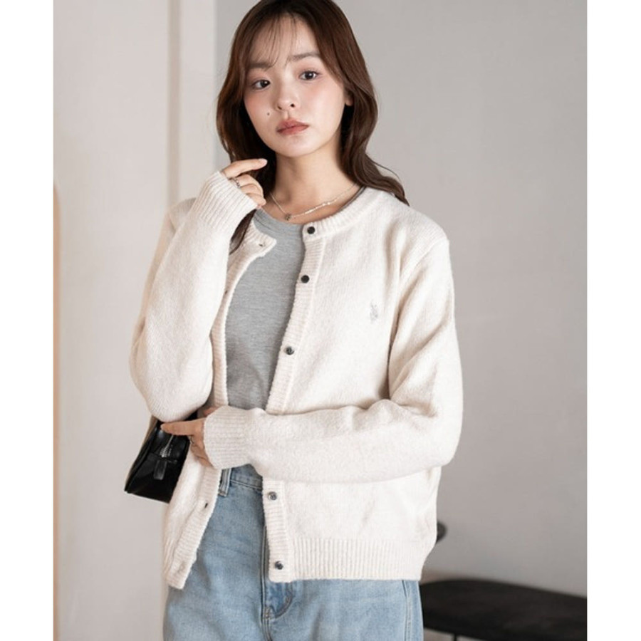 U.S. POLO ASSN. 유에스폴로에센 극세 기모 가디건 4컬러 MC25AU09-L0009