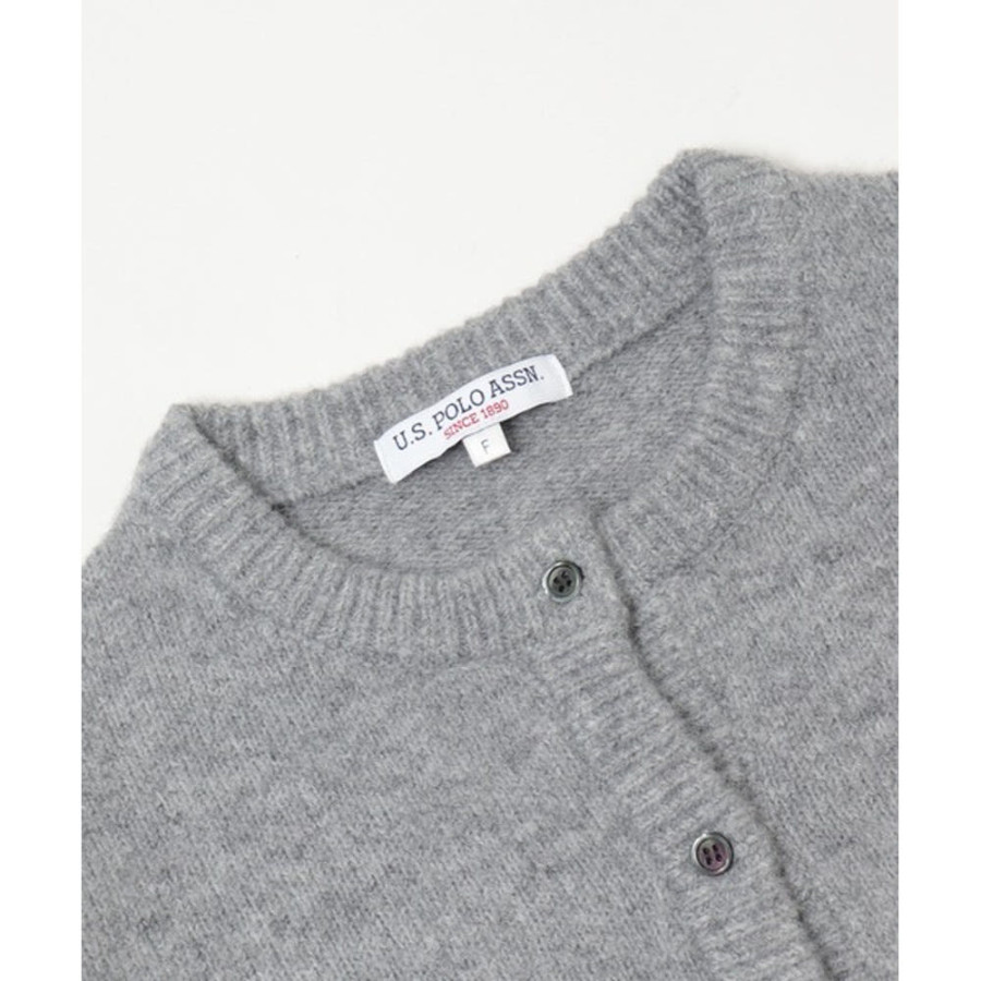 U.S. POLO ASSN. 유에스폴로에센 극세 기모 가디건 4컬러 MC25AU09-L0009