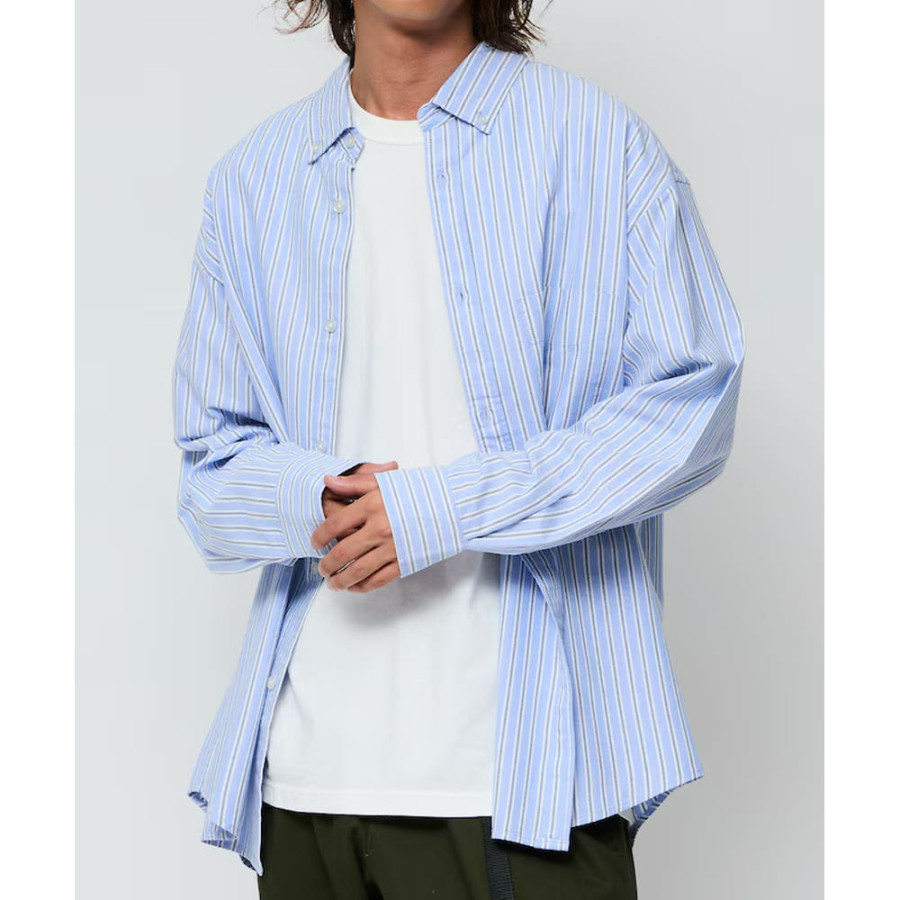 프릭스스토어 빅실루엣 옥스포드 버튼다운 셔츠 4컬러 1201248900284