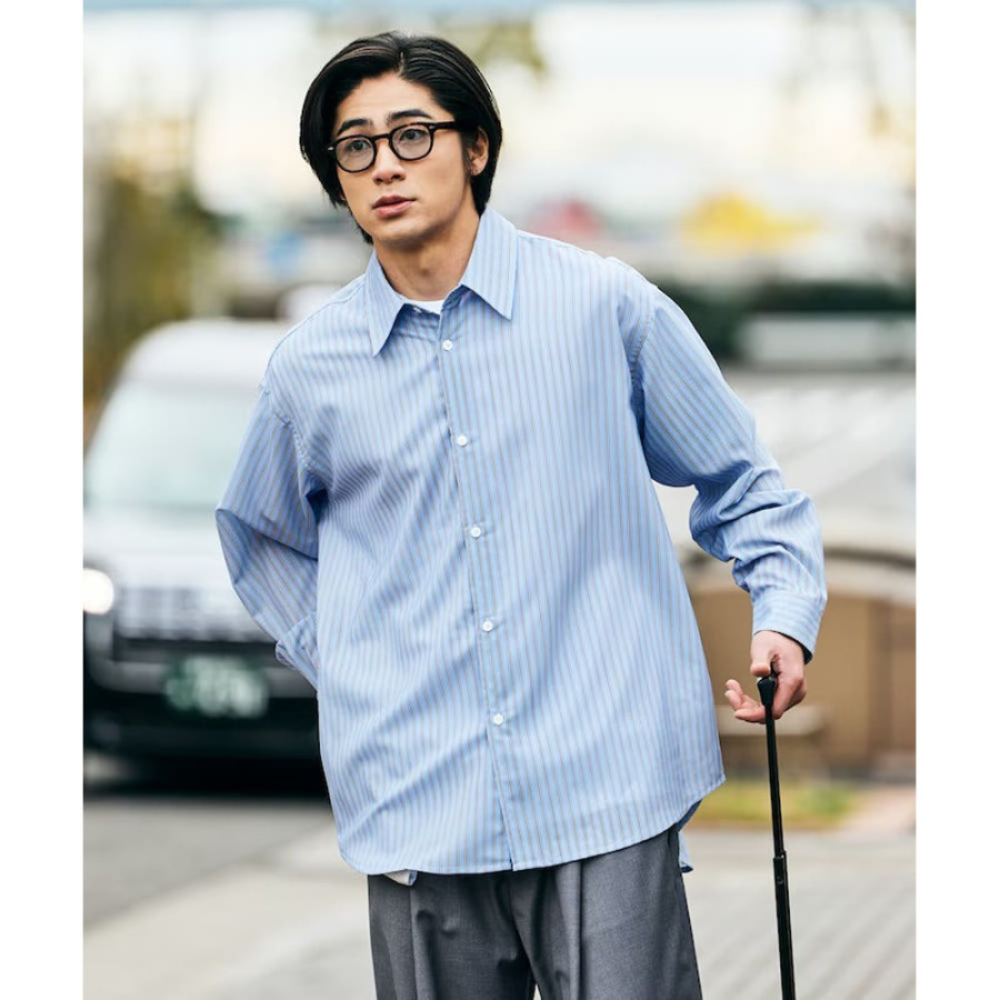 프릭스스토어 에어라이드 릴랙스핏 레귤러 카라 L/S 셔츠 포켓터블 5컬러 1201248900298