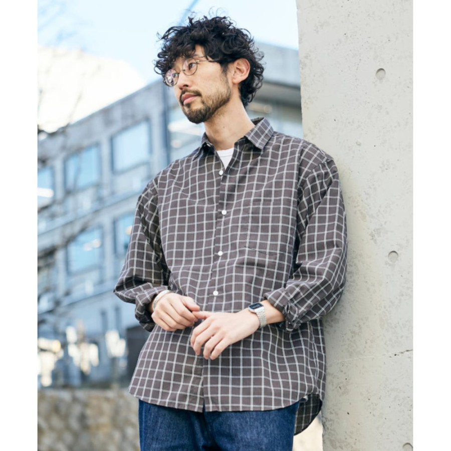 프릭스스토어 에어라이드 하이테크얀 브로드 레귤러 컬러 셔츠 롱 슬리브 4컬러 1004248900095