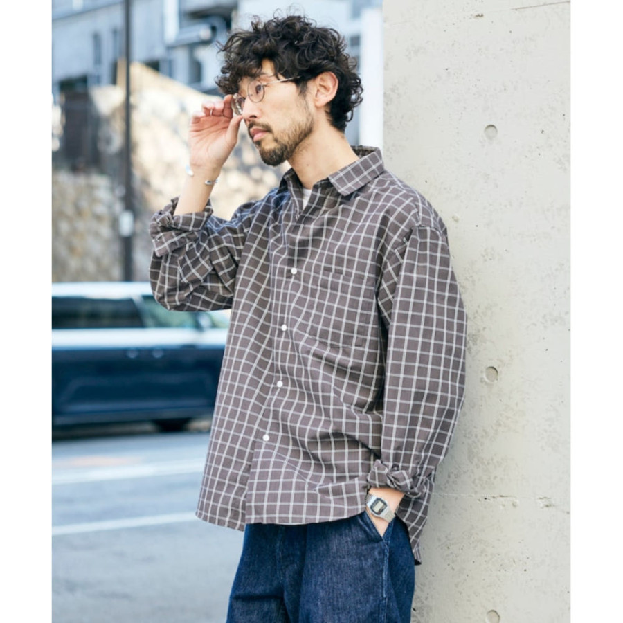 프릭스스토어 에어라이드 하이테크얀 브로드 레귤러 컬러 셔츠 롱 슬리브 4컬러 1004248900095