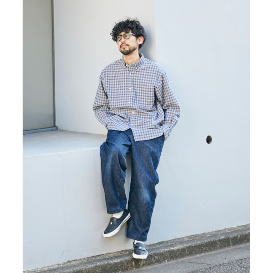 프릭스스토어 에어라이드 하이테크얀 옥스포드 버튼 다운 셔츠 롱 슬리브 7컬러 1004248900093