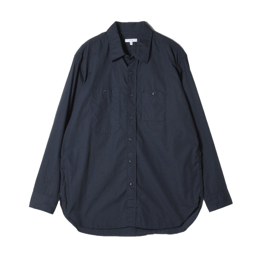 엔지니어드 가먼츠 워크셔츠 브로드클로스 다크네이비 SW022