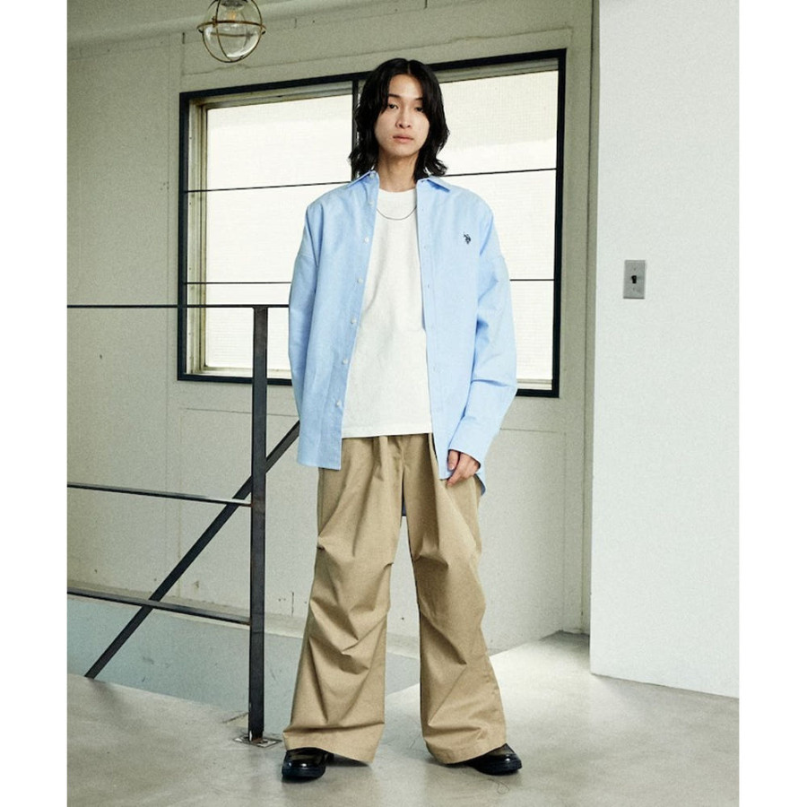 U.S. POLOASSN. 유에스폴로에센 별주 레귤러 컬러 옥스포드 셔츠 4컬러 3151291600012