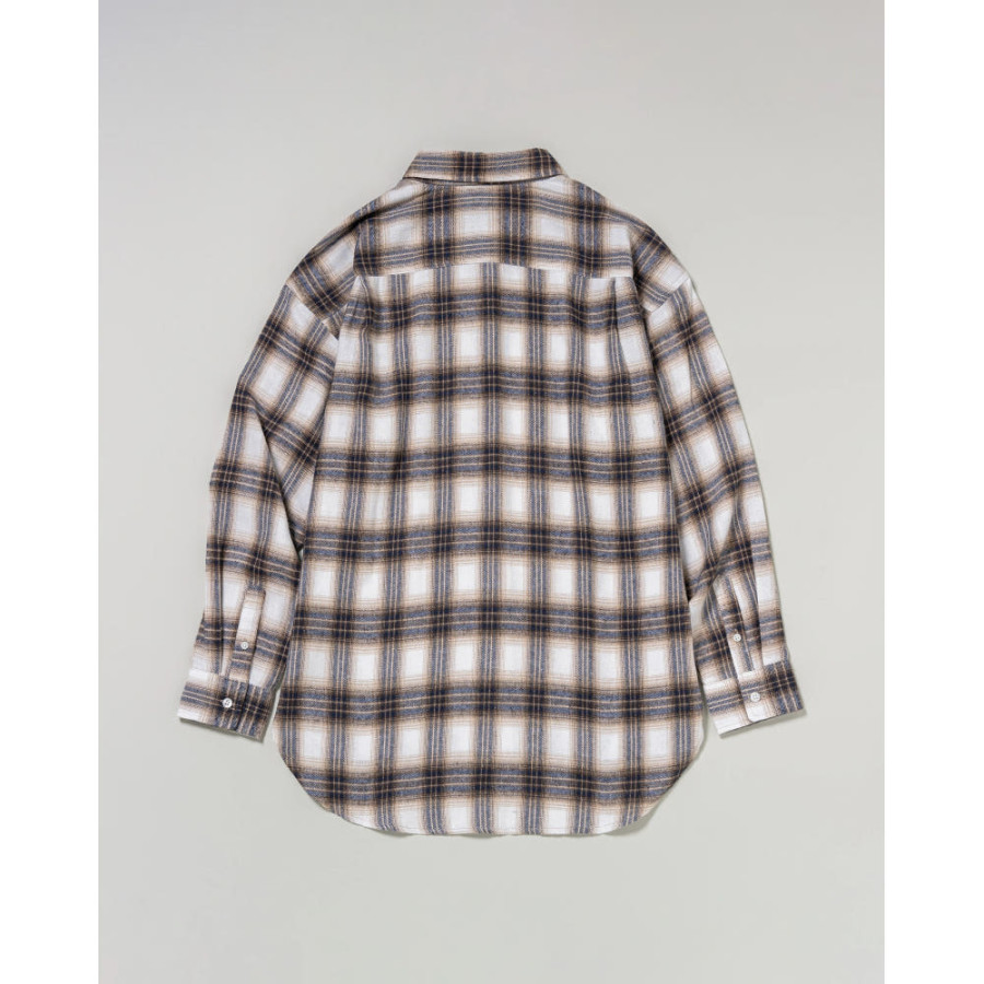 U.S. POLO ASSN. 유에스폴로에센 레귤러 컬러 체크 셔츠 더블 호스맨 자수 4컬러 PLL53702