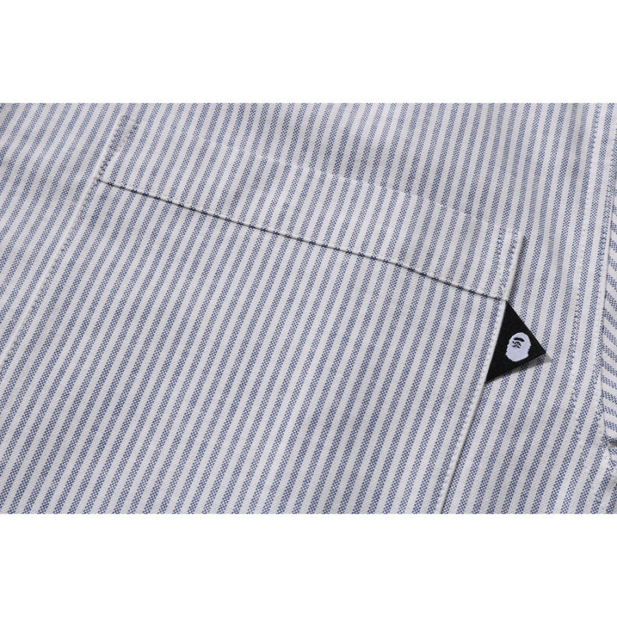 베이프 얀 다이 스트라이프 옥스포드 셔츠 2컬러 7L70131311