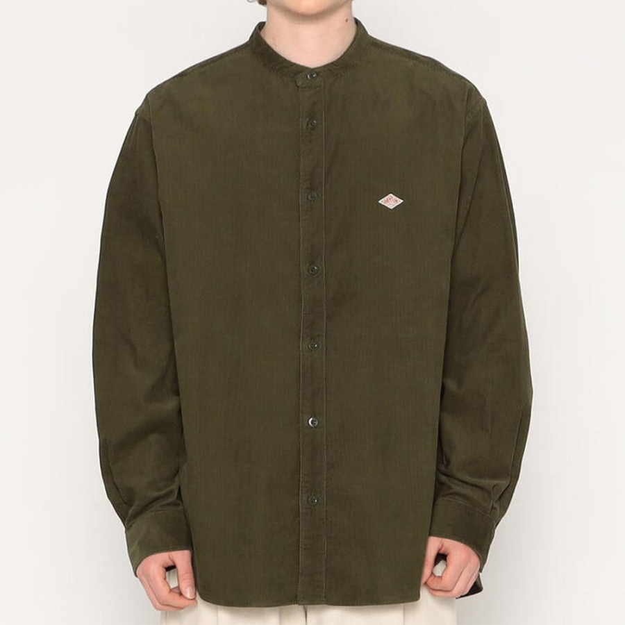 단톤 코듀로이 밴드 칼라 셔츠 6컬러 DT-B0291 MCD DNB252M104-0007