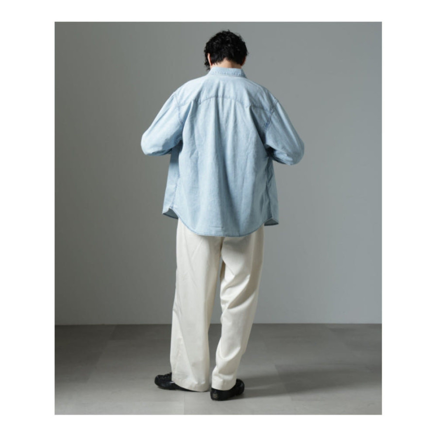 리 LEE 나노 유니버스 데님 웨스턴 셔츠 4컬러 NP3886