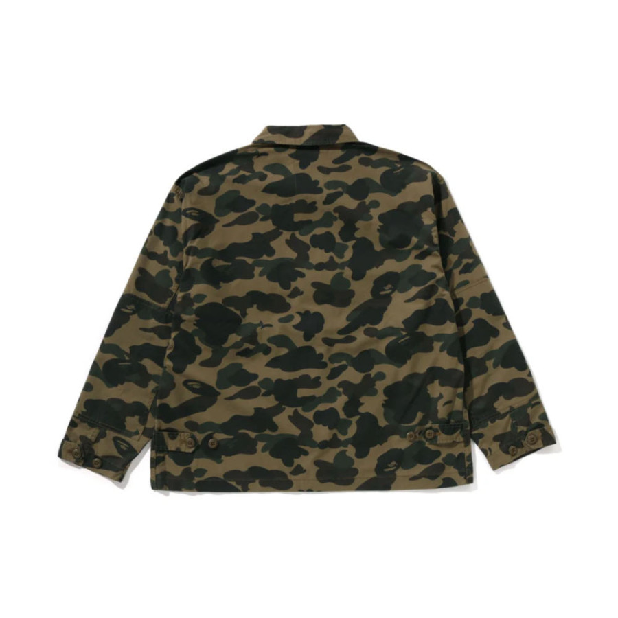 베이프 1ST 카모 헤비 워시드 멀티 포켓 카고 LS 셔츠 3컬러 1L80131302