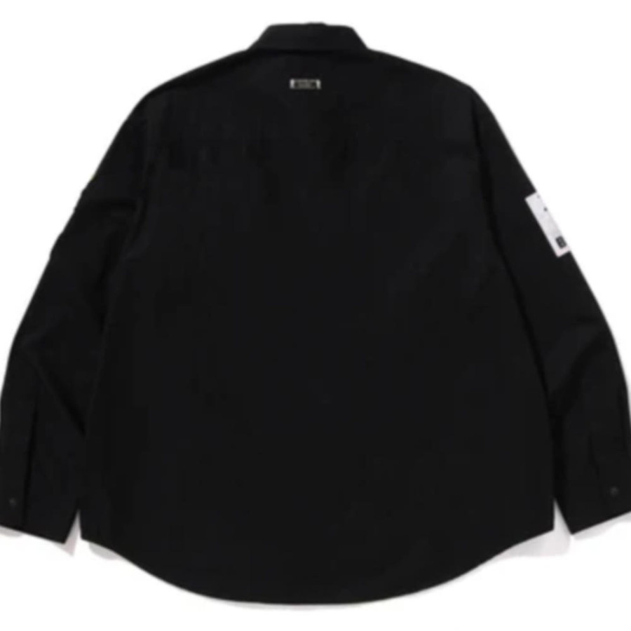 베이프 베싱 에이프 로고 밀리터리 LS 셔츠 2컬러 1L80131301