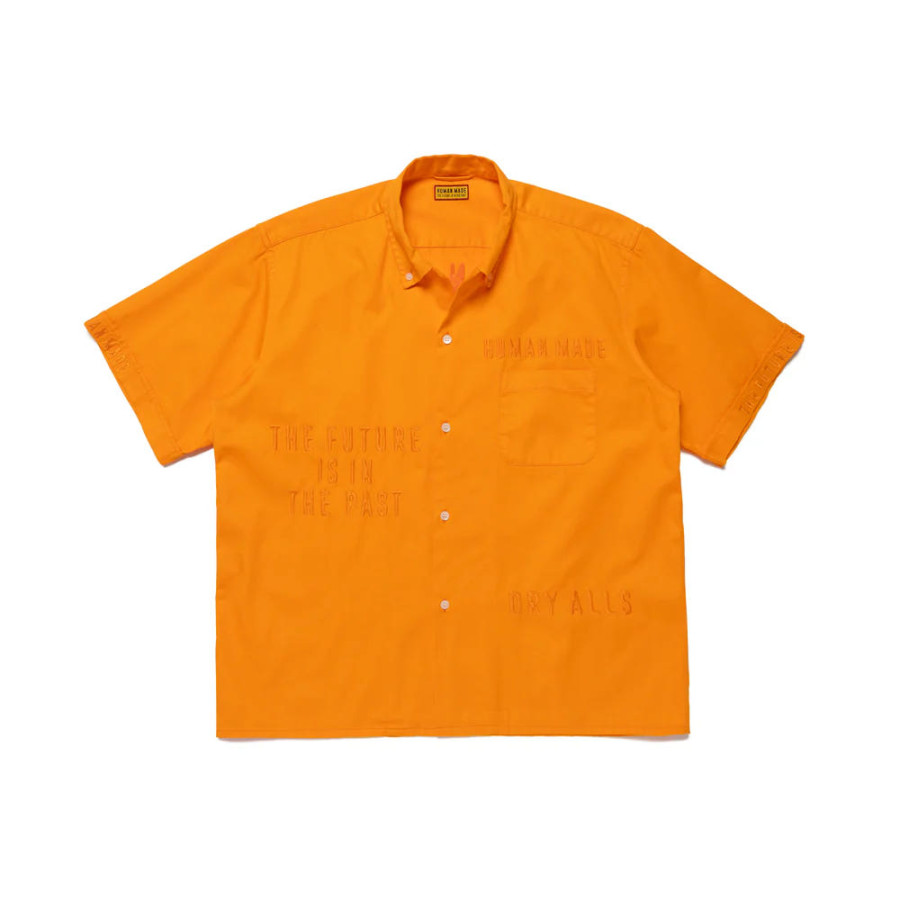 휴먼메이드 오픈 카라 BD 셔츠 3컬러 HM29SH022