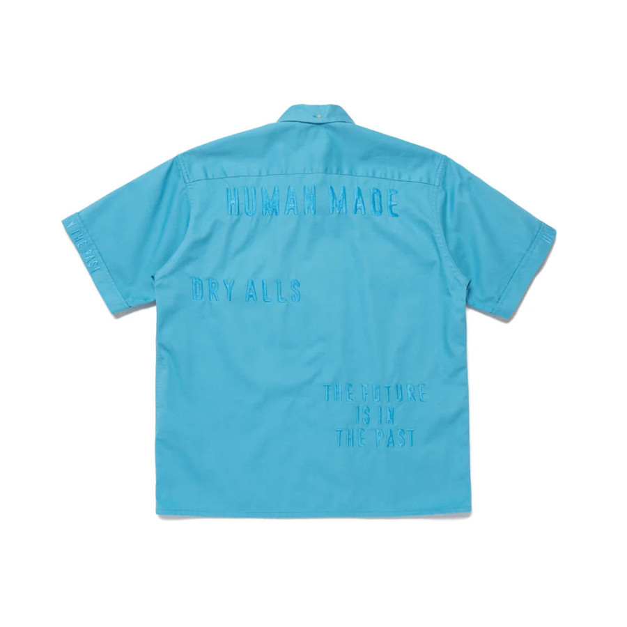 휴먼메이드 오픈 카라 BD 셔츠 3컬러 HM29SH022