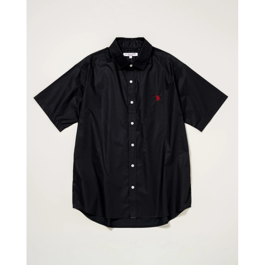 U.S. POLO ASSN. 유에스폴로에센 레귤러 카라 브로드 반팔셔츠 더블홀스맨 자수 3컬러 PLM52710