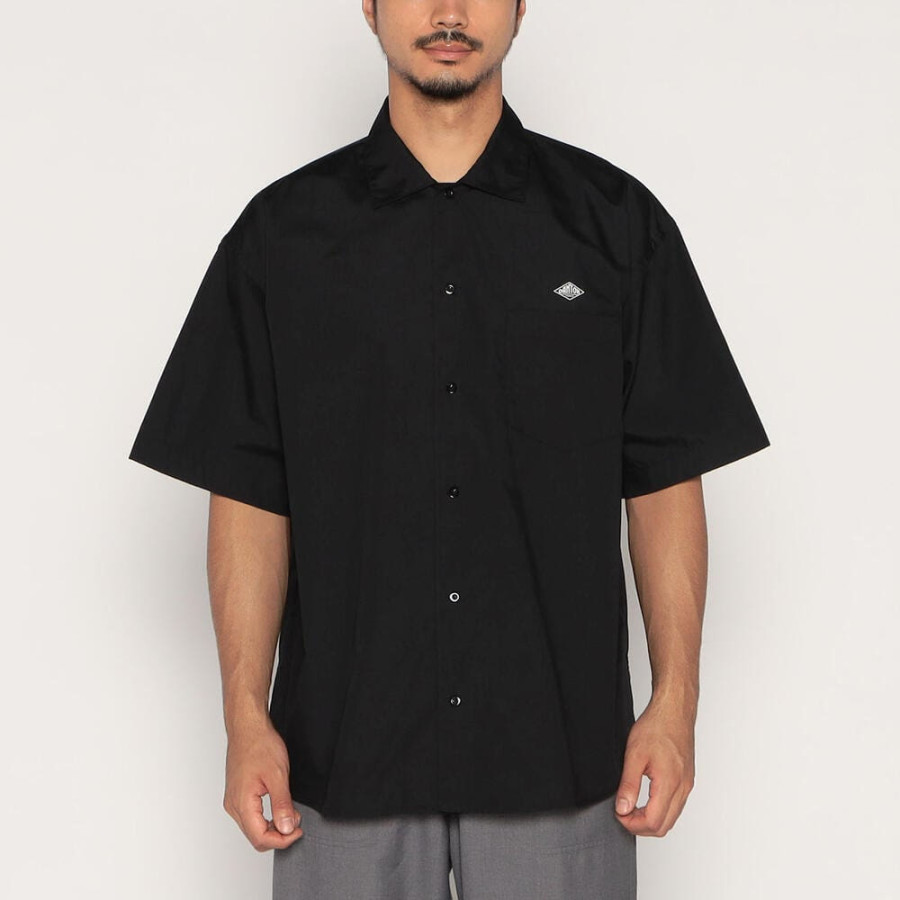 단톤 백 로고 반소매 워크 셔츠 4컬러 DT-B0226 TCR DNB251M104-0022