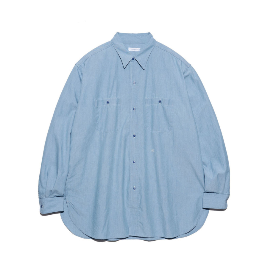 나나미카 레귤러 카라 샴브레이 셔츠 2컬러 S25SG111