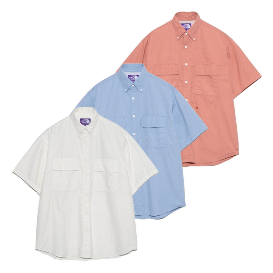 노스페이스 퍼플라벨 버튼 다운 필드 S/S 셔츠 3컬러 N25SG053