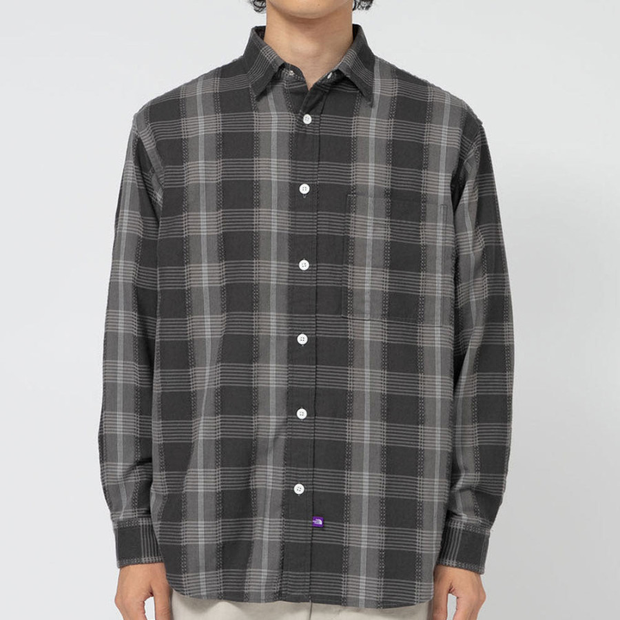 노스페이스 퍼플라벨 플래드 도비 필드 셔츠 2컬러 N25SG045