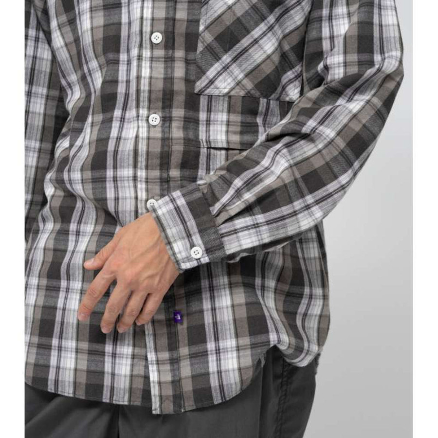 노스페이스 퍼플라벨 프라넬 필드 워크 셔츠 2컬러 N25SG012