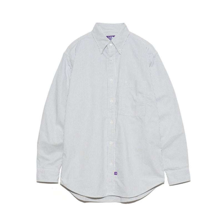 노스페이스퍼플라벨 버튼다운 스트라이프필드 셔츠 2컬러 N24FG065