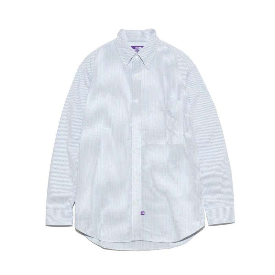 노스페이스퍼플라벨 버튼다운 스트라이프필드 셔츠 2컬러 N24FG065