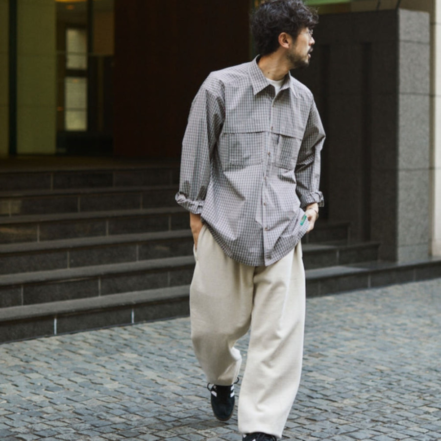 프릭스스토어 폭스파이어 별주 피싱 포켓 롱 슬리브 체크 셔츠 4컬러 1001408400004