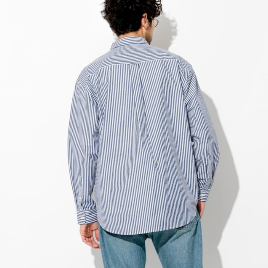 프릭스스토어 타입라이터 레귤러 카라 롱 슬리브 스트라이프 셔츠 3컬러 1001248900756