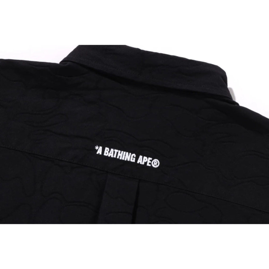 베이프 라인 카모 자카드 옥스포드 롱 슬리브 셔츠 3컬러 1L30131302