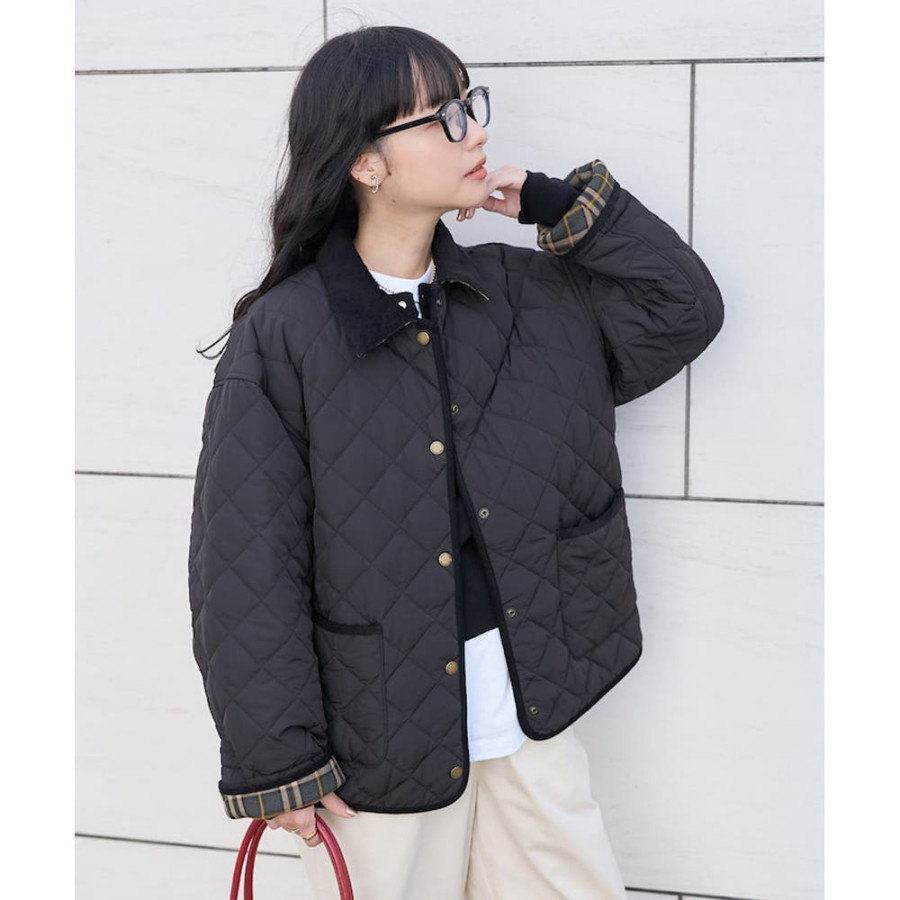 프릭스스토어 프라이마로프트 다이아 퀼팅 카라 미들 코트 3컬러 1155248900287