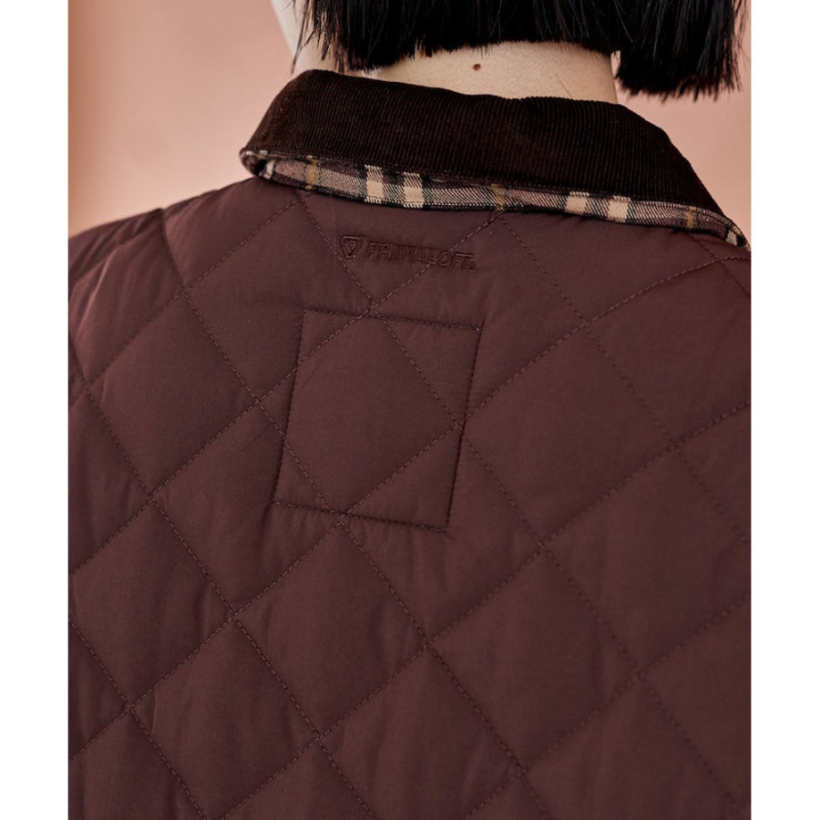 프릭스스토어 프라이마로프트 다이아 퀼팅 카라 미들 코트 3컬러 1155248900287