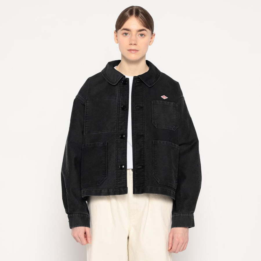 단톤 여성 몰스킨 와이드 커버올 재킷 2컬러 DT-A0662 HMK DNB252L101-0033