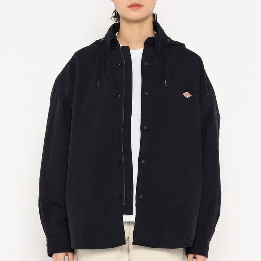 단톤 여성 인슐레이션 후드 셔츠 자켓 솔리드 3컬러 DT-A0641 CNT DNB251L101-0007