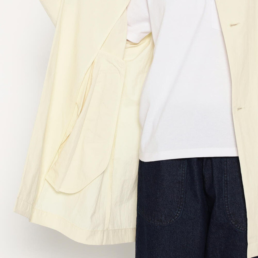 단톤 나일론 TUSSER 가오리핏 슬리브 코트 3컬러 DT-A0653 TNY DNB251L101-0014