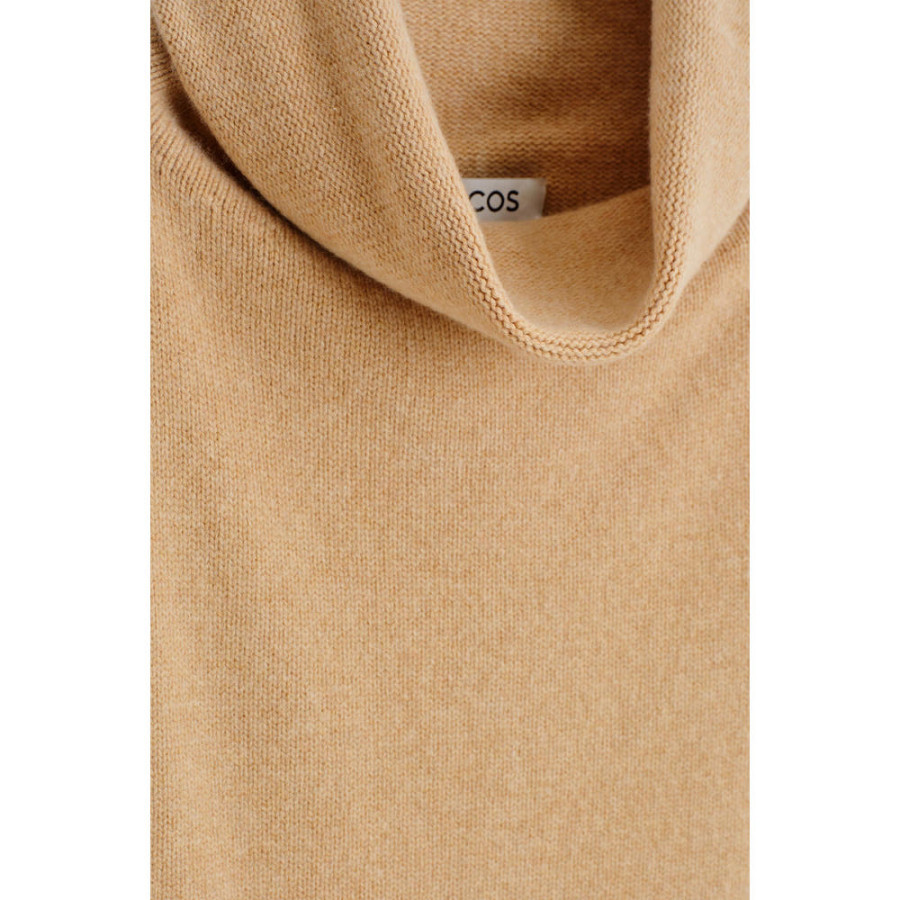코스 COS 울 캐시미어 빕 베스트 베이지 1292354002