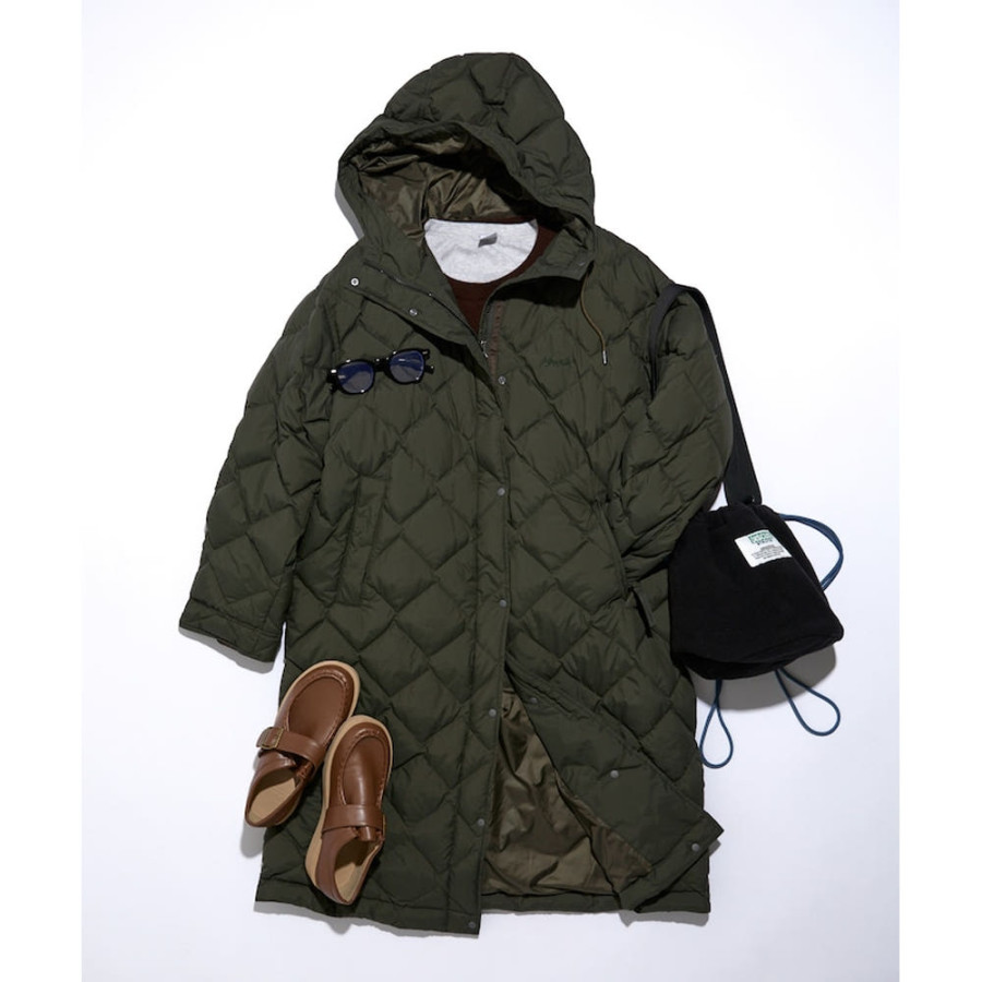 프릭스스토어 별주 NANGA W 퀼팅 재킷 롱코트 롱패딩 3컬러 1155328800013